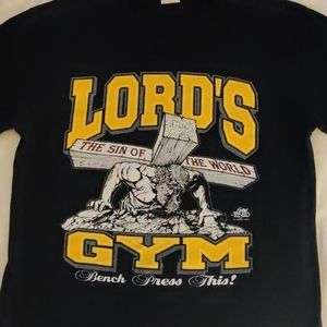 Vintage 90's Christian Lord's Gym t-shirt